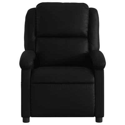 Recliner Chair Black Faux Leather Payday Deals