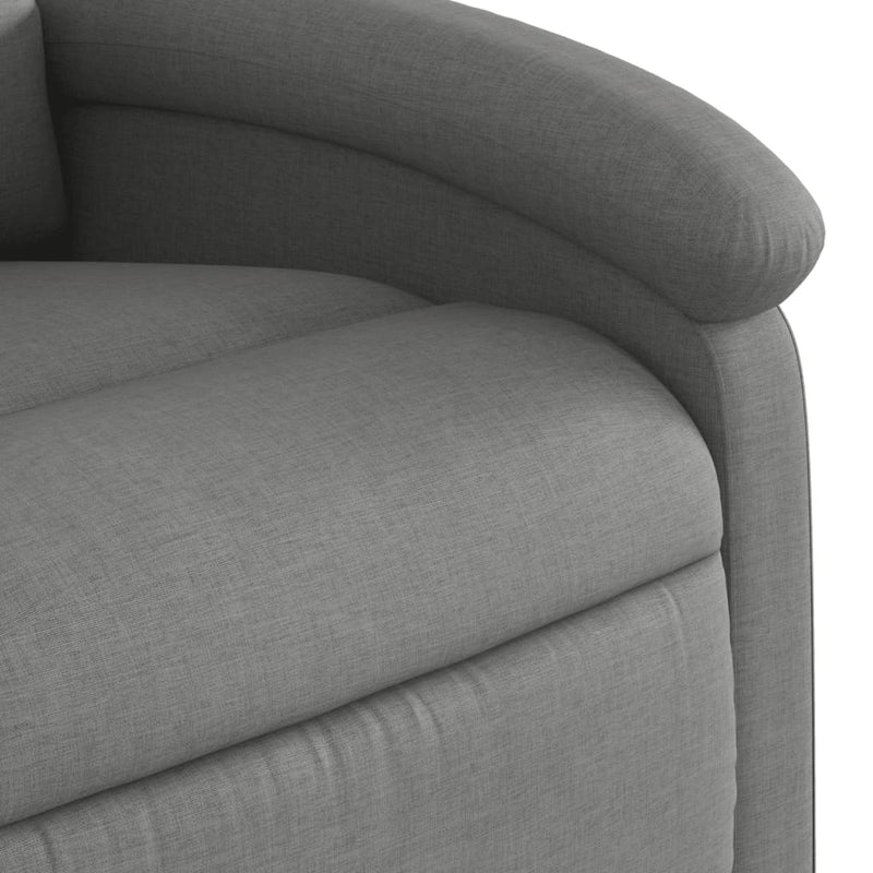 Recliner Chair Dark Grey Fabric Payday Deals