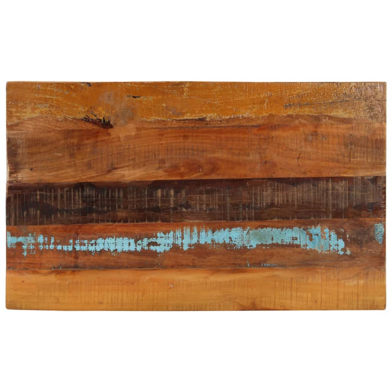 Rectangular Table Top 60x100 cm 25-27 mm Solid Wood Reclaimed Payday Deals