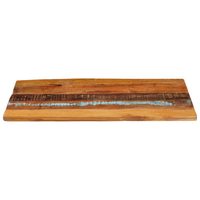 Rectangular Table Top 60x100 cm 25-27 mm Solid Wood Reclaimed Payday Deals