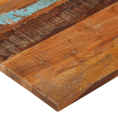 Rectangular Table Top 60x100 cm 25-27 mm Solid Wood Reclaimed Payday Deals
