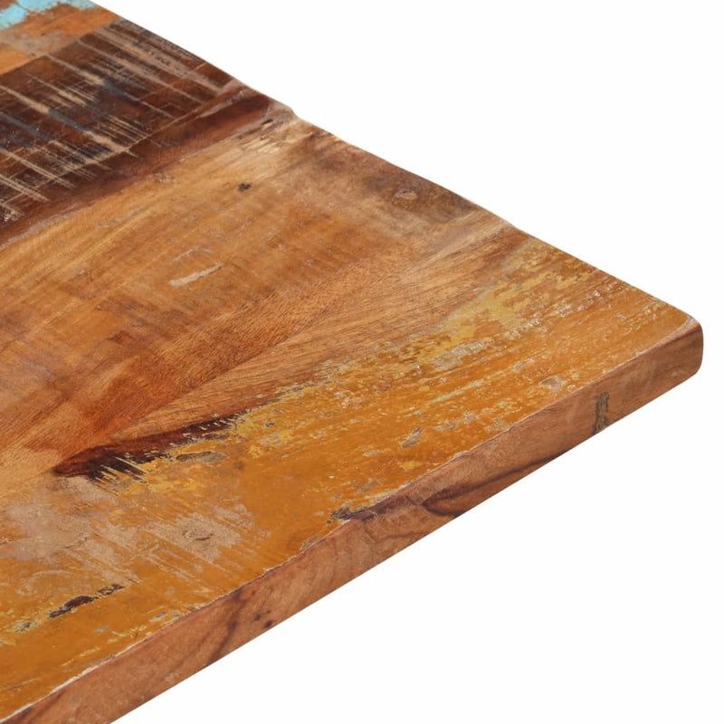 Rectangular Table Top 60x100 cm 25-27 mm Solid Wood Reclaimed Payday Deals