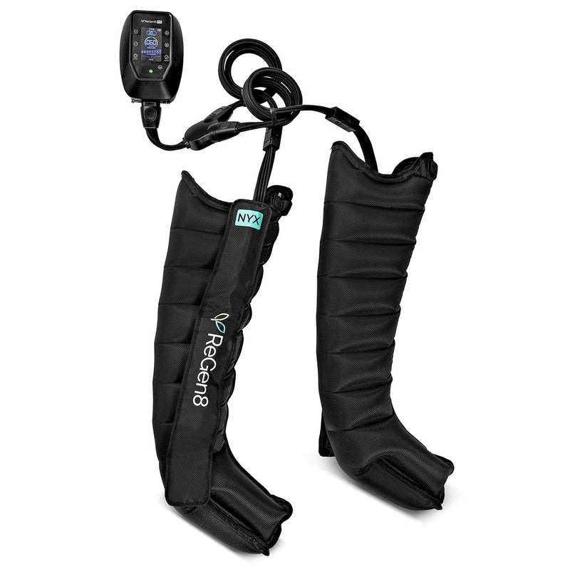 Regen8 Nyx 8-Chamber Compression Recovery Boots (Large, 175-190cm) Payday Deals