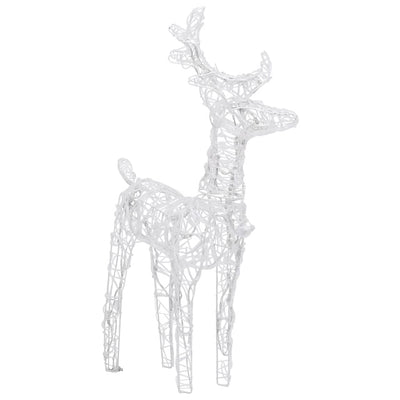 Reindeers & Sleigh Christmas Decoration 320 LEDs Acrylic Payday Deals