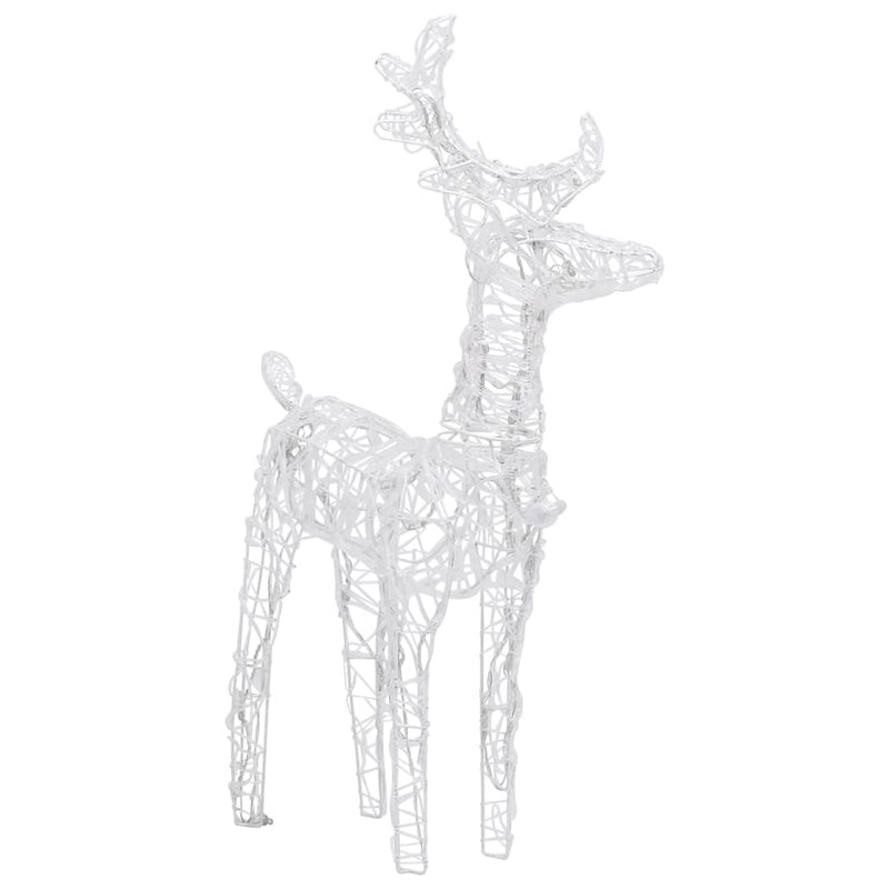 Reindeers & Sleigh Christmas Decoration 320 LEDs Acrylic Payday Deals