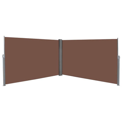 Retractable Side Awning 180x600 cm Brown