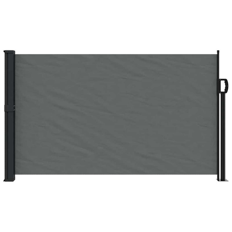 Retractable Side Awning Anthracite 120x600 cm Payday Deals