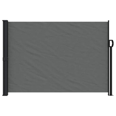 Retractable Side Awning Anthracite 140x600 cm Payday Deals