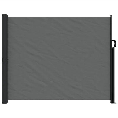 Retractable Side Awning Anthracite 160x600 cm Payday Deals