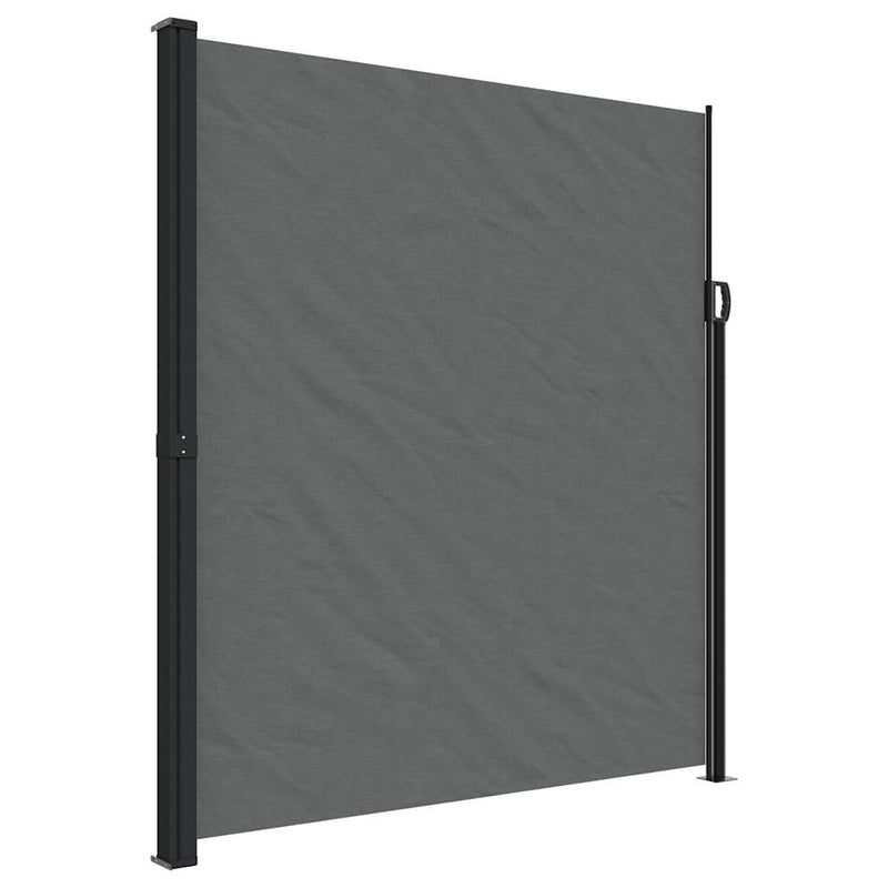 Retractable Side Awning Anthracite 220x600 cm Payday Deals