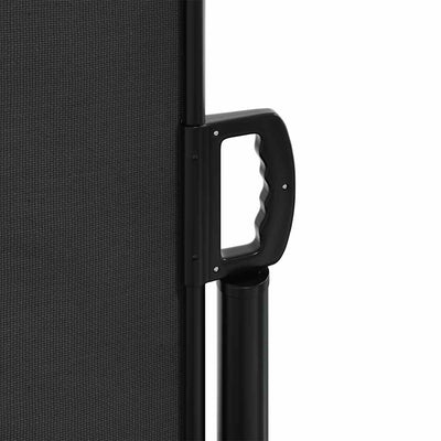 Retractable Side Awning Black 117x300 cm Payday Deals