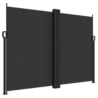 Retractable Side Awning Black 180x1000 cm Payday Deals