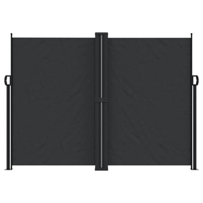 Retractable Side Awning Black 180x1000 cm Payday Deals