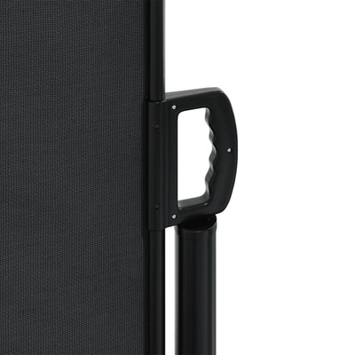 Retractable Side Awning Black 180x1000 cm Payday Deals