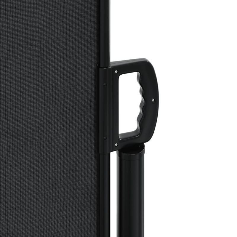 Retractable Side Awning Black 180x1000 cm Payday Deals