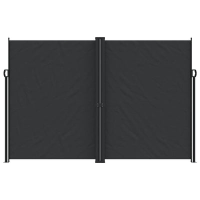 Retractable Side Awning Black 220x1000 cm Payday Deals