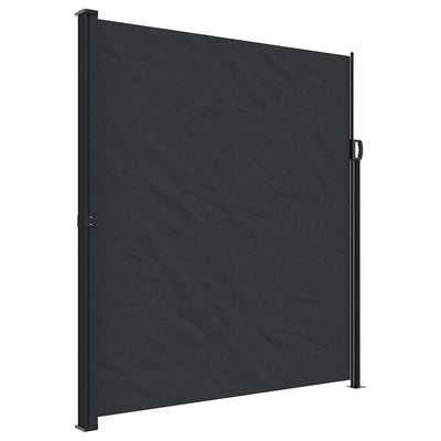 Retractable Side Awning Black 220x300 cm Payday Deals