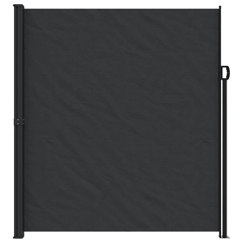 Retractable Side Awning Black 220x300 cm Payday Deals