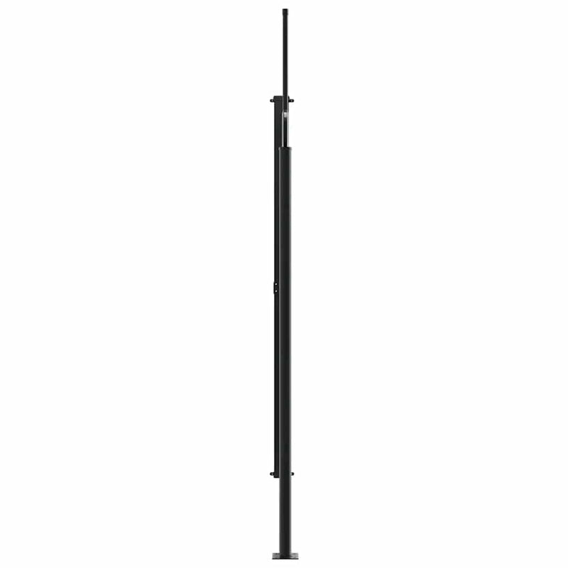 Retractable Side Awning Black 220x300 cm Payday Deals