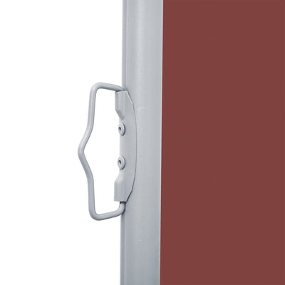 Retractable Side Awning Brown 140x600 cm Payday Deals