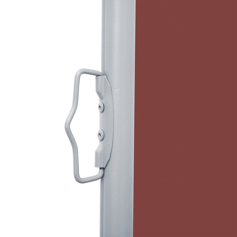 Retractable Side Awning Brown 140x600 cm Payday Deals