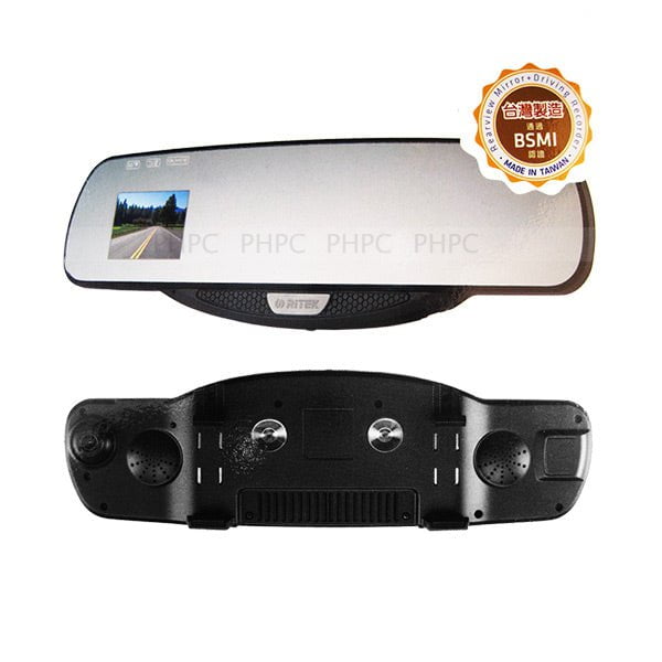 Ritek Full HD 1080 CRMT 01 Rearview Mirror + Driving Recorder Payday Deals