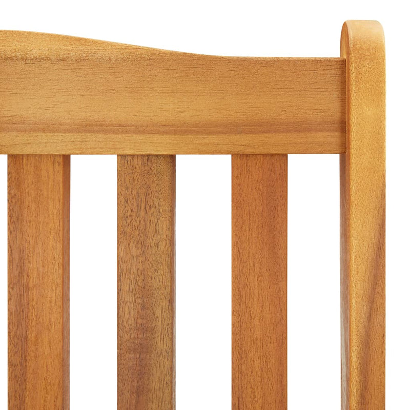 Rocking Chair with Cushions Solid Acacia Wood Payday Deals