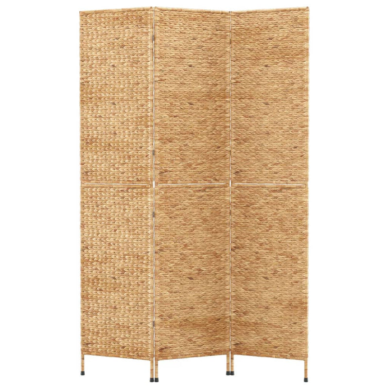Room Divider 3-Panel 122x180 cm Water Hyacinth Payday Deals