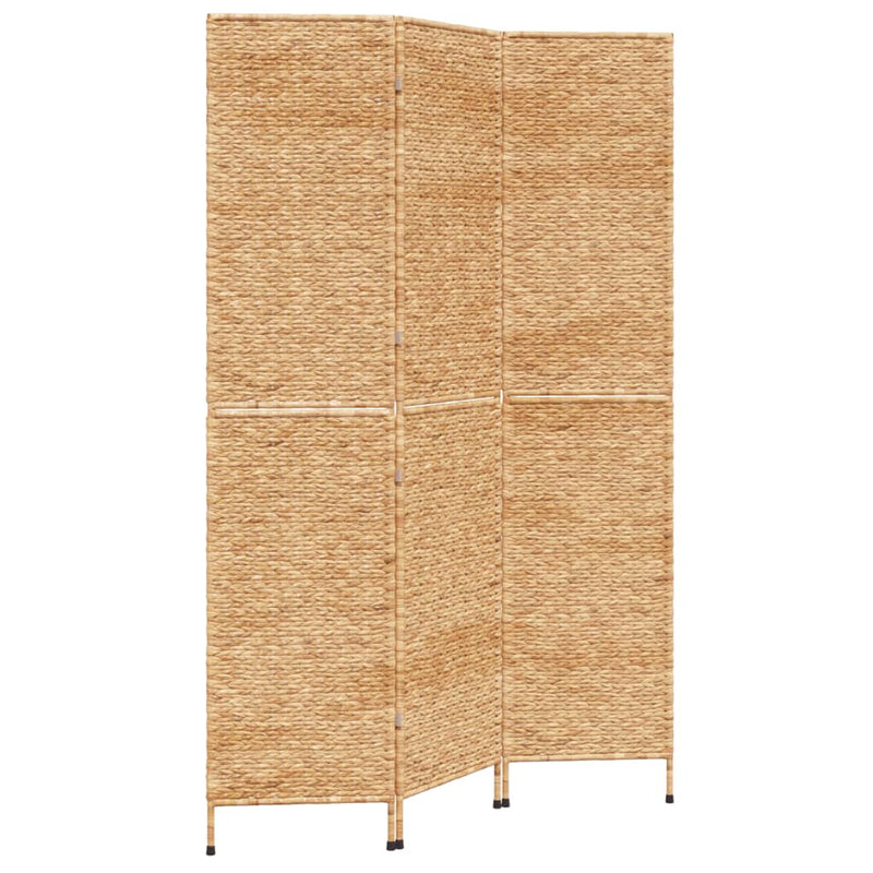Room Divider 3-Panel 122x180 cm Water Hyacinth Payday Deals