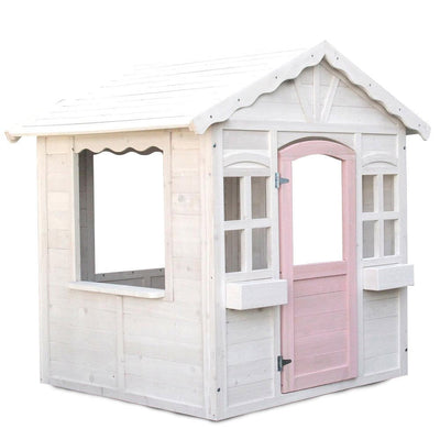 ROVO KIDS Cubby House Wooden Outdoor Playhouse Cottage Play Children Timber Payday Deals