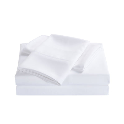 Royal Comfort Bamboo Cooling 2000TC Sheet Set - Single-White Payday Deals