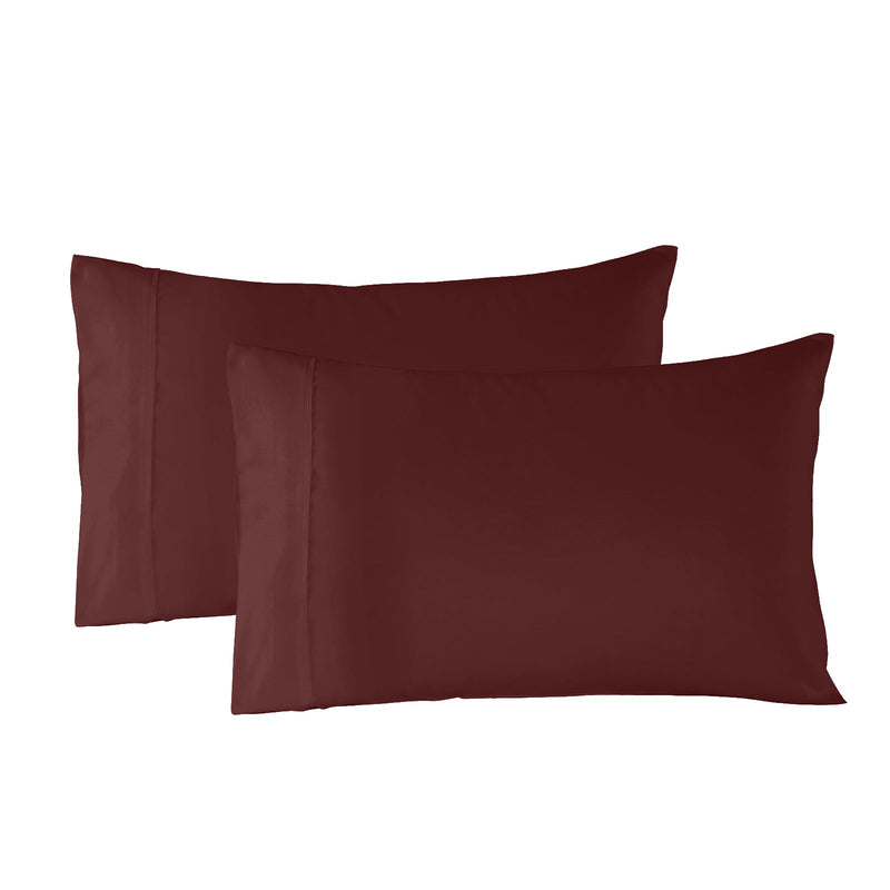 Royal Comfort Blended Bamboo Sheet Set Malaga Wine - King Payday Deals