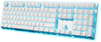 Royal Kludge RK918 RGB Wired Mechanical Keyboard White (Brown Switch)