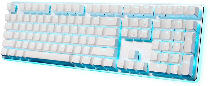 Royal Kludge RK918 RGB Wired Mechanical Keyboard White (Brown Switch) Payday Deals