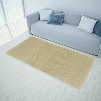 Rug Bamboo 160x230 cm Natural Payday Deals