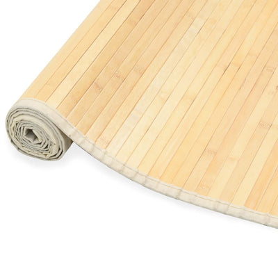 Rug Bamboo 80x300 cm Natural Payday Deals