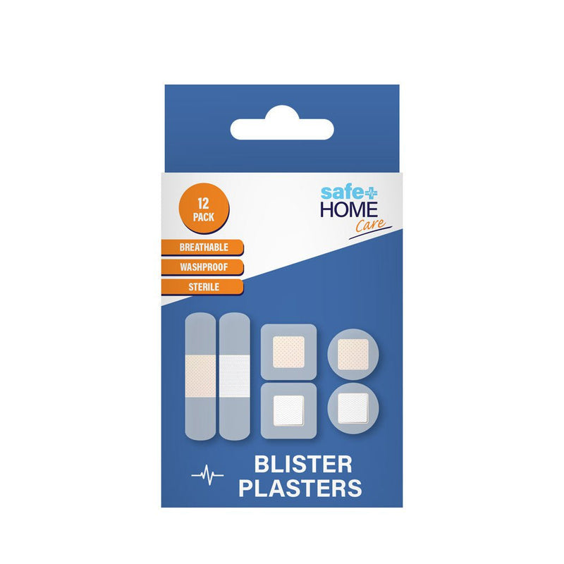 Safe Home Care Breathable Sterile And Waterproof Blister Plasters 12pc Payday Deals