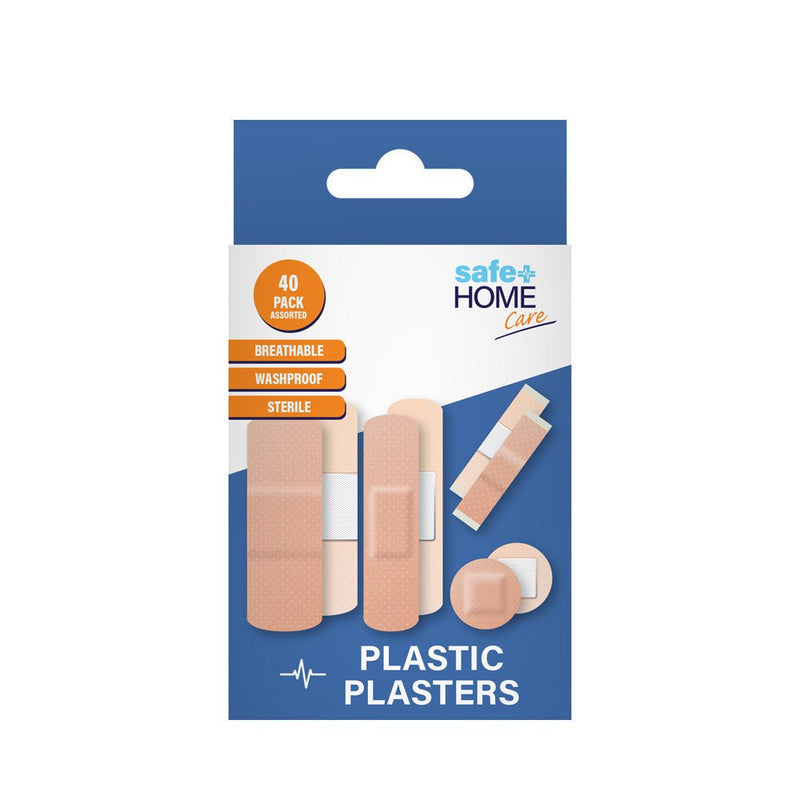 Safe Home Care Breathable Sterile And Waterproof Plasters 40pc Payday Deals
