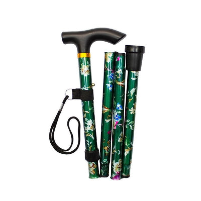Safe Home Care Folding Walking Stick 33-37" Payday Deals