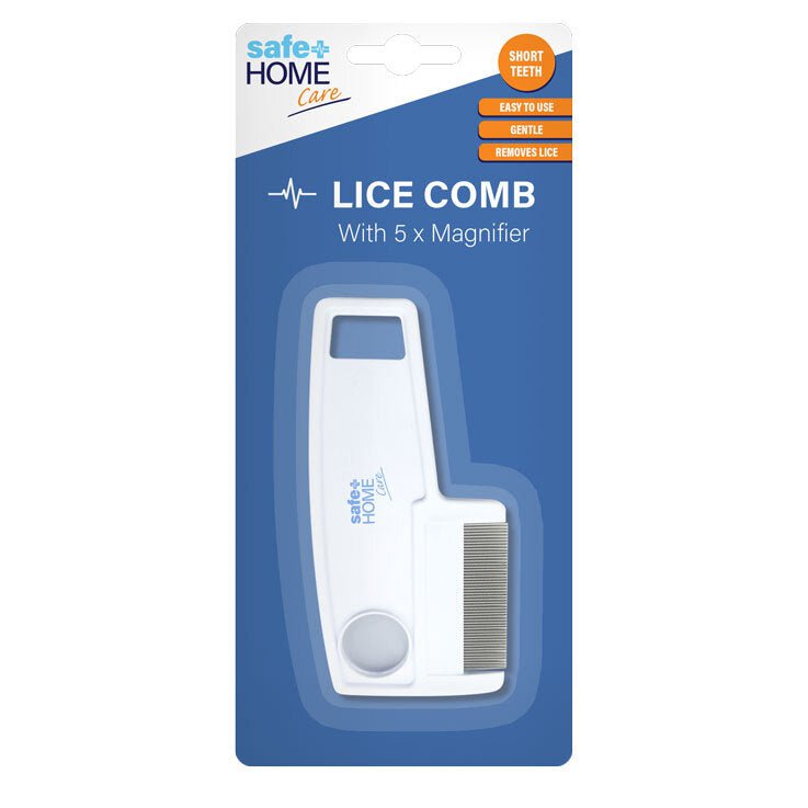 Safe Home Care Short Tooth Easy To Use Lice Comb With Built In 5x Magnifier Payday Deals
