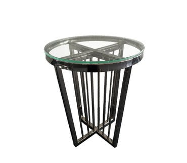 Salina Coffee Table - ClearTop - 45cm Black Payday Deals