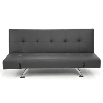 Sarantino Brooklyn Sofa Bed Lounge Faux Leather Couch Futon Furniture Adjustable Suite Gr Payday Deals