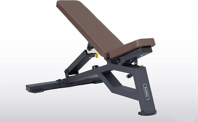 Sardine Sport Heavy Duty Bench Foldable Adjustable Commercial Grade Capacity 450kg(Brown)