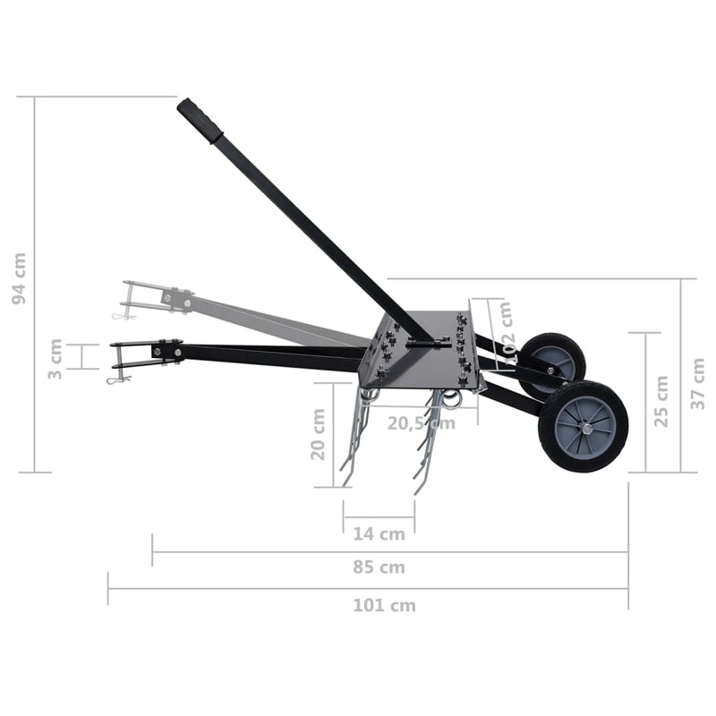 Scarifier for Ride-on Mower 100 cm Payday Deals