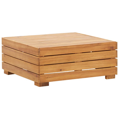 Sectional Footrest 1 pc with Cushion Solid Acacia Wood Payday Deals
