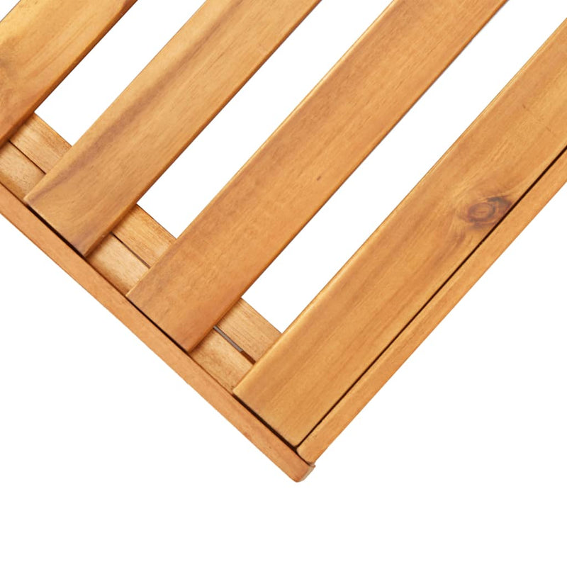 Sectional Footrest 1 pc with Cushion Solid Acacia Wood Payday Deals