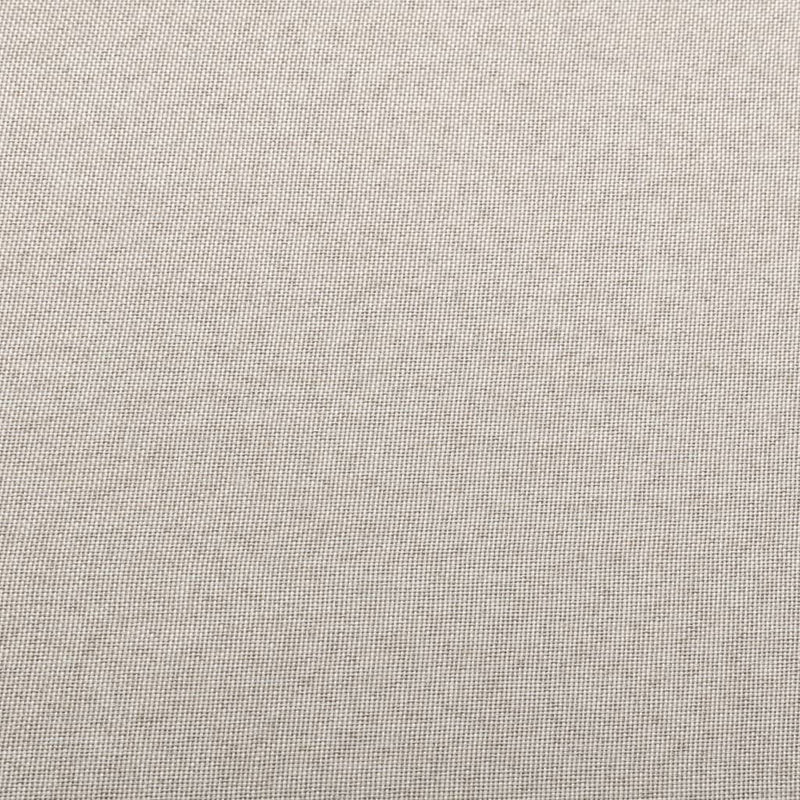 Sectional Footrest with Cushion Farbic Cream Payday Deals