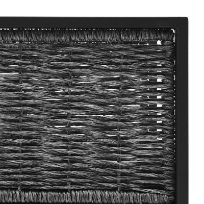 Sectional Sofa with Cushion Poly Rattan Anthracite Payday Deals
