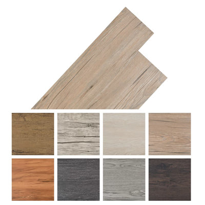 Self-adhesive PVC Flooring Planks 2.51 m² 2 mm Oak Brown Payday Deals