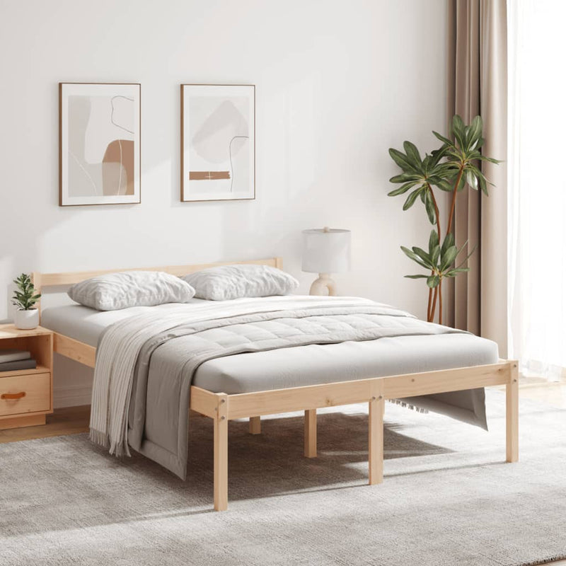 Senior Bed without Mattress 135x190 cm Payday Deals